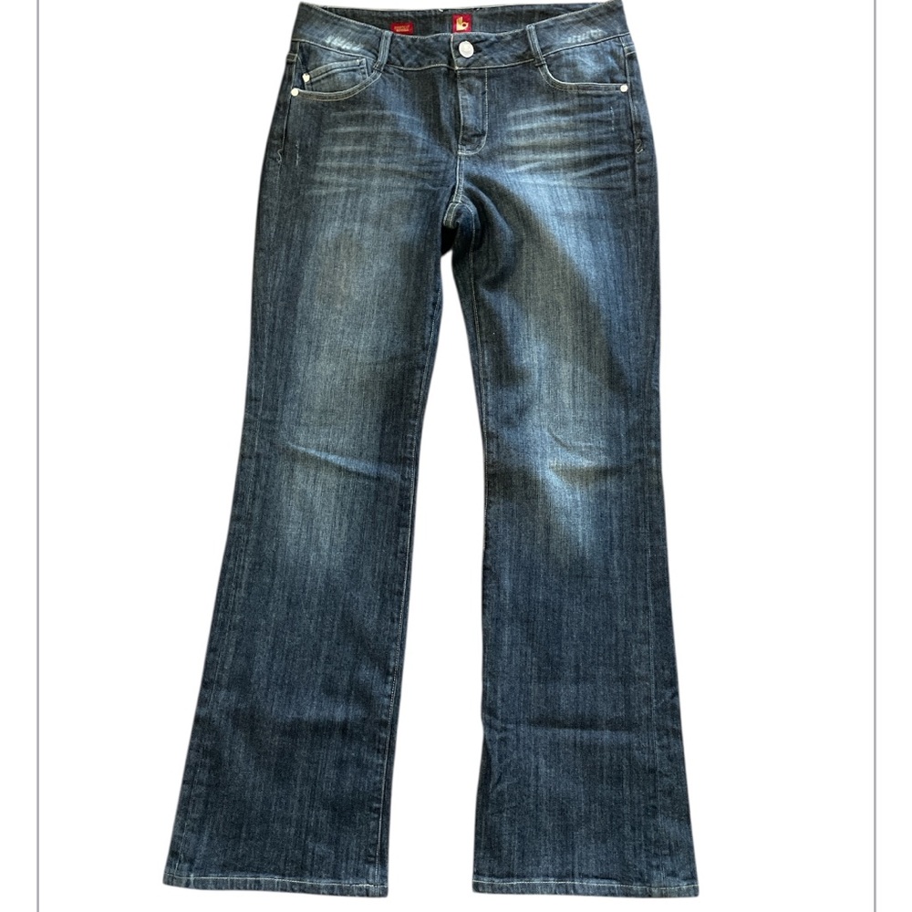 Y2K boot legged Sasson jeans ohh la la  boogie bagger style size 10